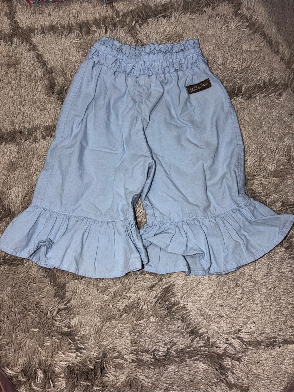 Matilda Jane Light Blue Ruffle Kick Flare Pants